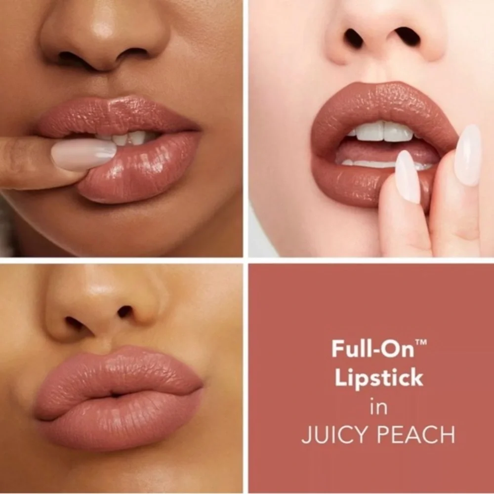 Buxom JUICY PEACH Cream PLUMPING SATIN Lipstick
